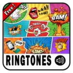 cartoons ringtone app android application logo